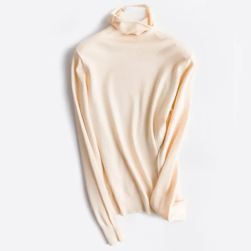 Women's 25W Turtleneck Knitwear Olive Green - Image 7