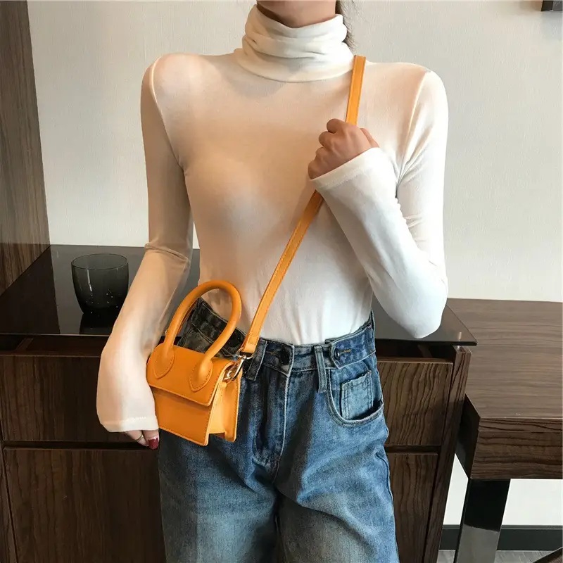 Women Korean Style Brown Collar Long Sleeve Top - Image 5