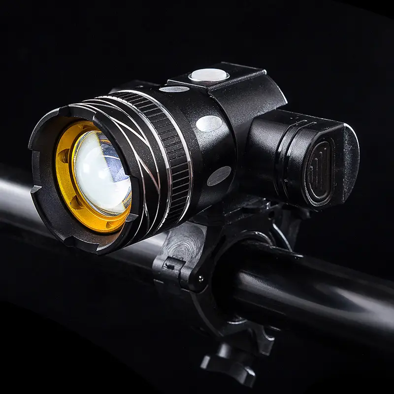 USB Charging Headlight for Mountain Bike Rain Proof Night Riding