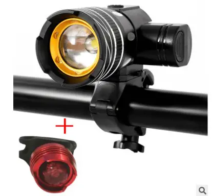 USB Charging Headlight for Mountain Bike Rain Proof Night Riding