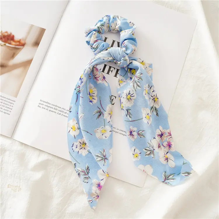 Polka Dot Hair Ring Knot for Women European Style - Image 2