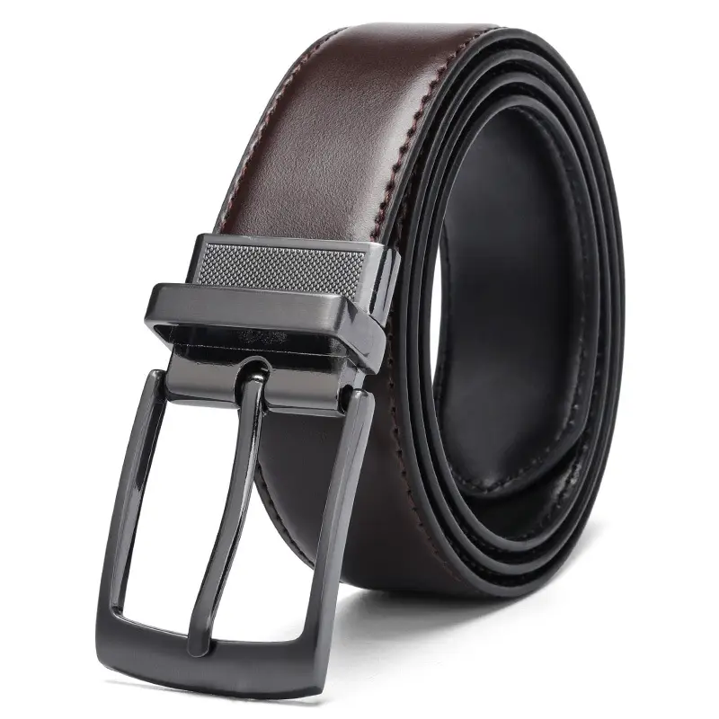 Men's Navy Blue Rotating Pin Buckle Belt