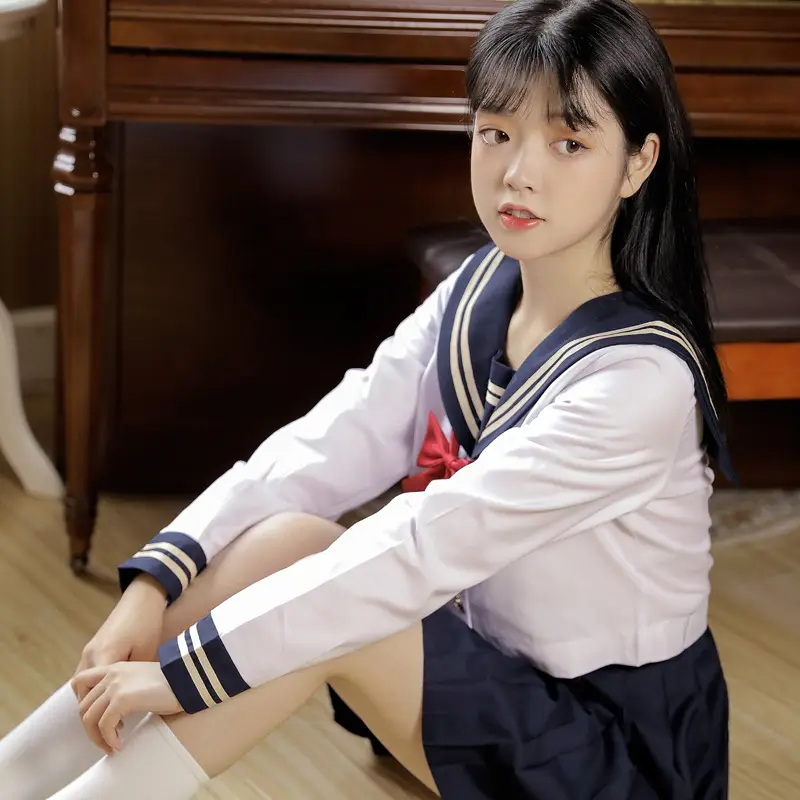 Sailor Suit Female High School Japanese Style Soft Girl Suit - Image 13