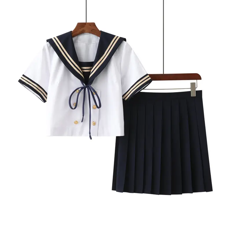 Sailor Suit Female High School Japanese Style Soft Girl Suit - Image 3