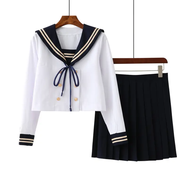 Sailor Suit Female High School Japanese Style Soft Girl Suit - Image 4