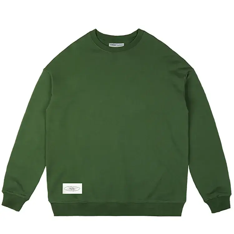 Men Brown Knitted Long Sleeve Sweater Loose Fit - Image 9