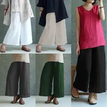 Long Sleeve Cotton Linen Dress Large Women — feature 18