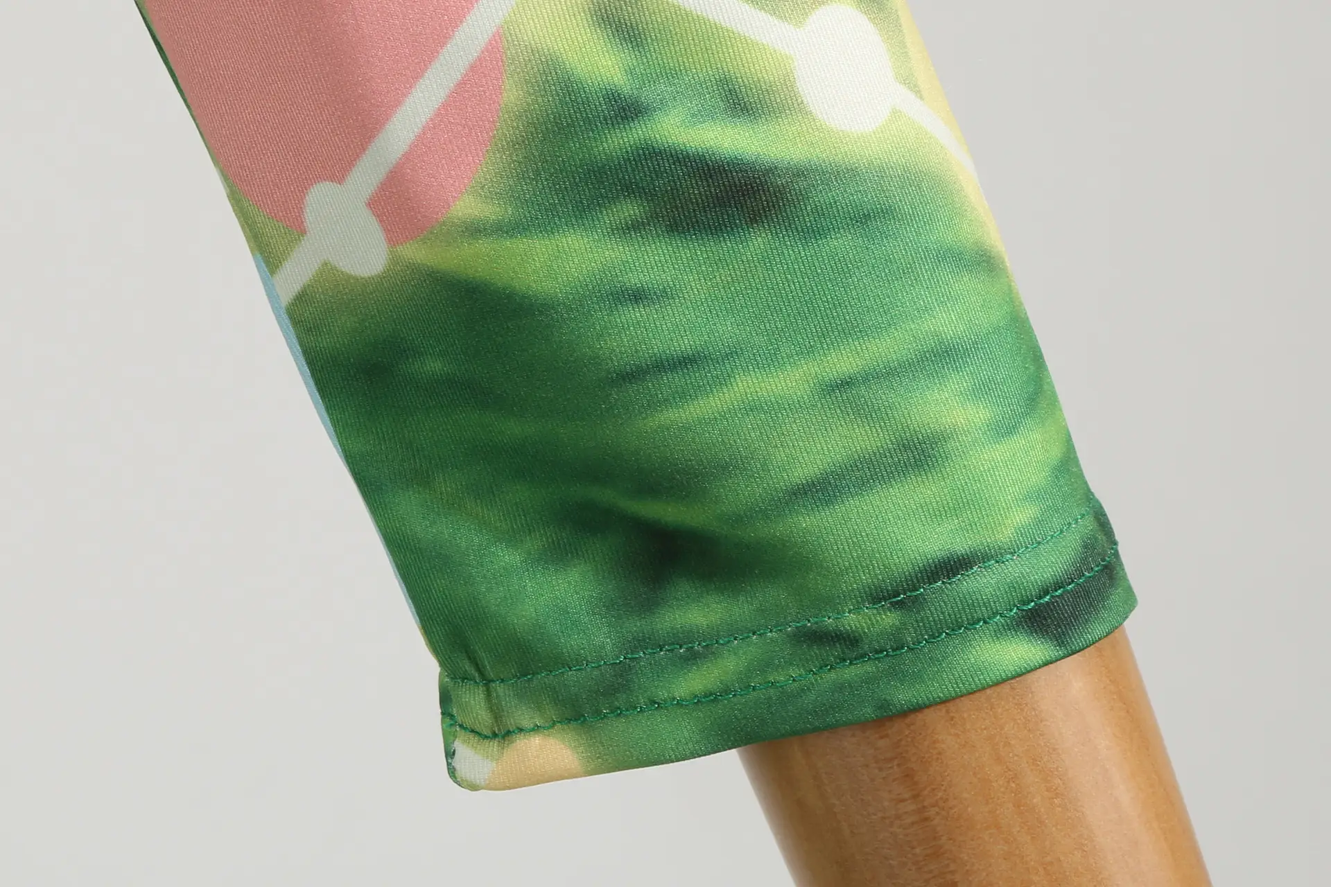 2019 Christmas A-Line Printed Green Dress — feature 8