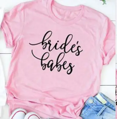 Pink Brides Babes Short Sleeve T-Shirt - Image 2