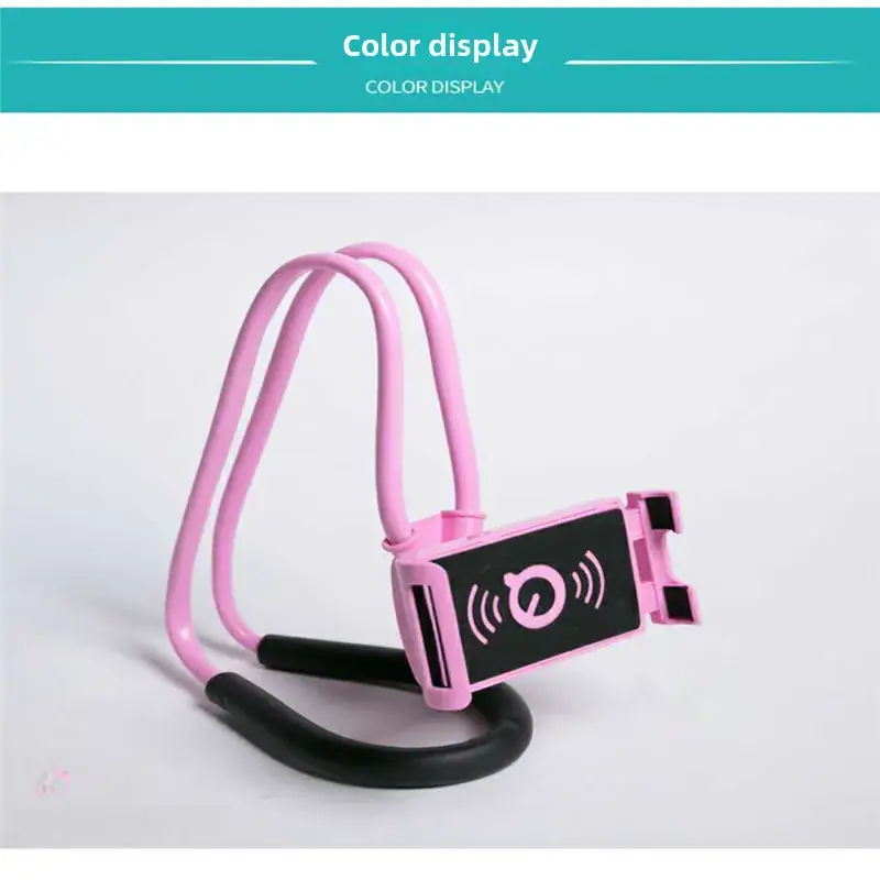 Universal Neck Hanging Phone Holder Red - Image 4