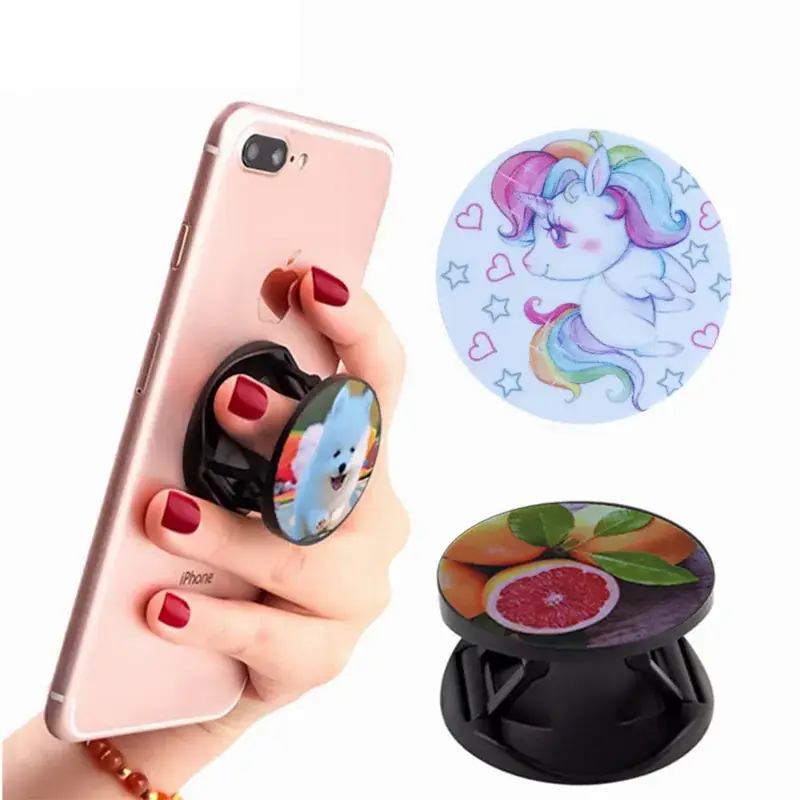 Thermal Transfer Mobile Phone Holder Ring Buckle Air Bag Holder