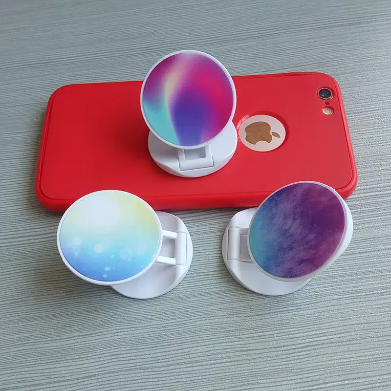 Thermal Transfer Mobile Phone Holder Ring Buckle Air Bag Holder — feature 4