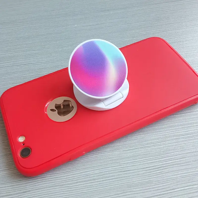 Thermal Transfer Mobile Phone Holder Ring Buckle Air Bag Holder — feature 9