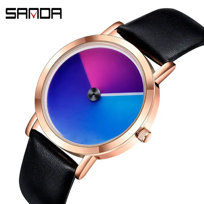 Sanda Rose Gold Gradient Watch for Youth - Image 2