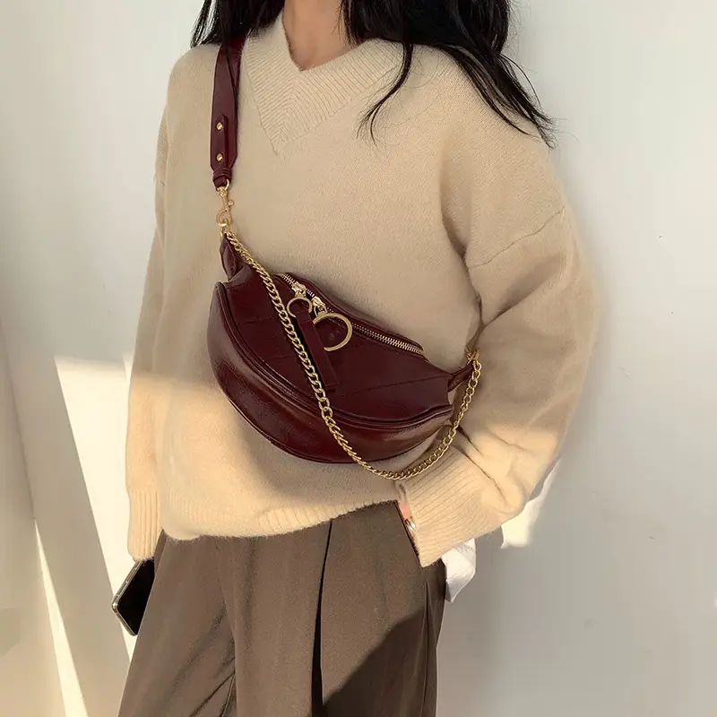 Black Chain Shoulder Bag for Women 2026 - Image 3