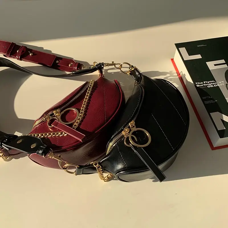 Black Chain Shoulder Bag for Women 2026 — feature 19