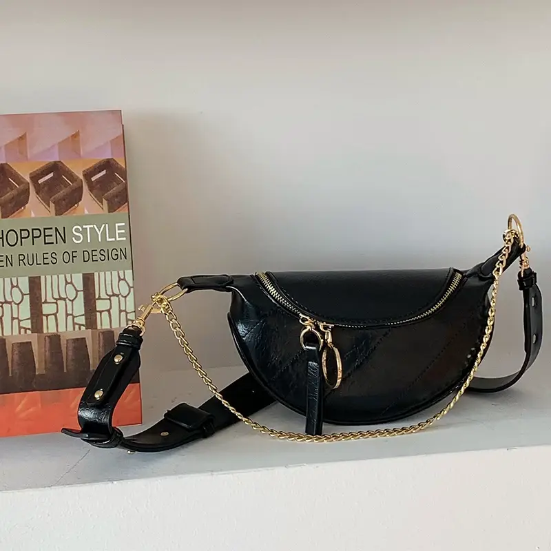 Black Chain Shoulder Bag for Women 2026 — feature 20