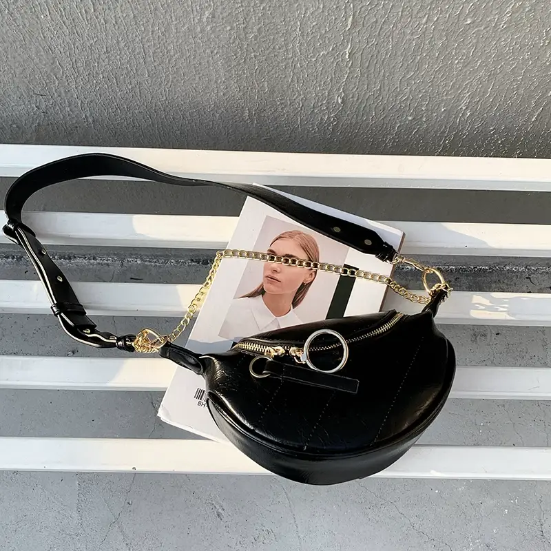 Black Chain Shoulder Bag for Women 2026 — feature 23