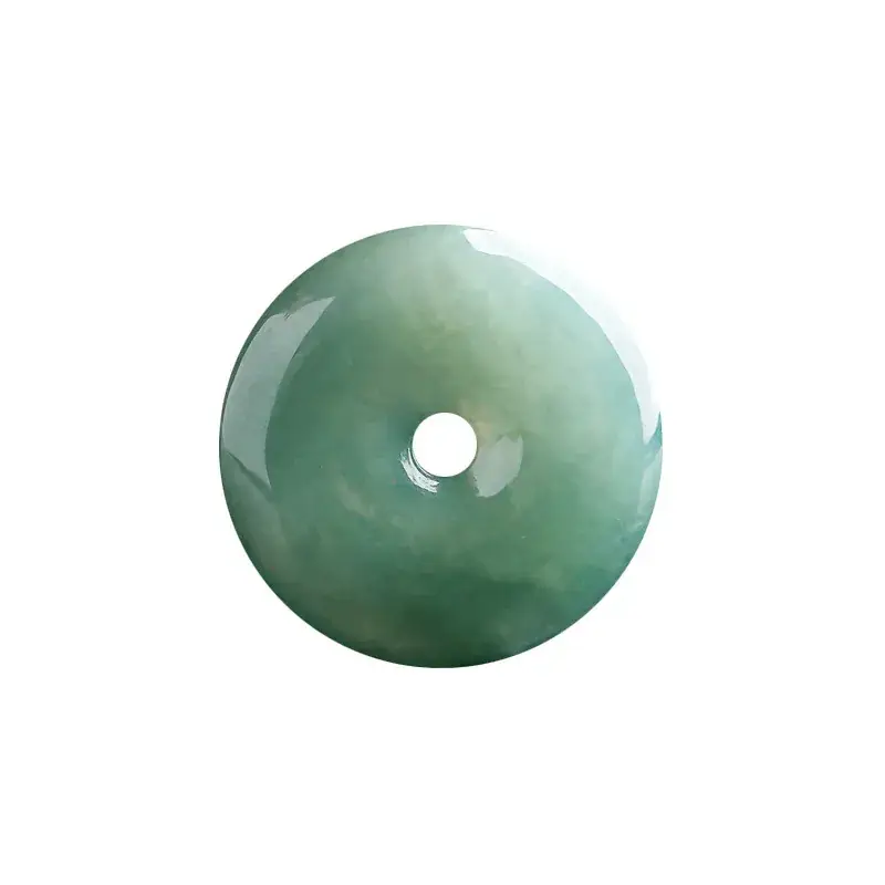 Genuine Natural Jade Ice Bottom Buckles A-Grade - Image 5