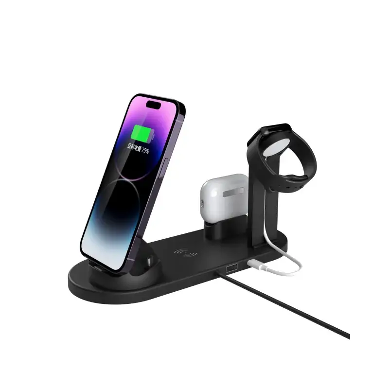 15W Wireless Charger for Phone, Watch, & Headset - Image 2