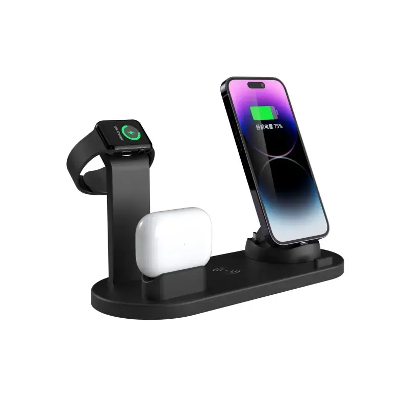 15W Wireless Charger for Phone, Watch, & Headset - Image 4