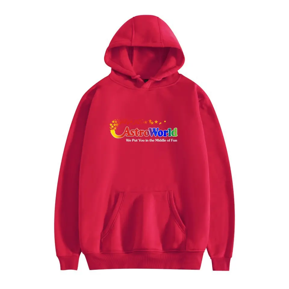 Men's Black Hooded Sweatshirt Set with Astron RLD & Wish You Were Here Design - Image 12