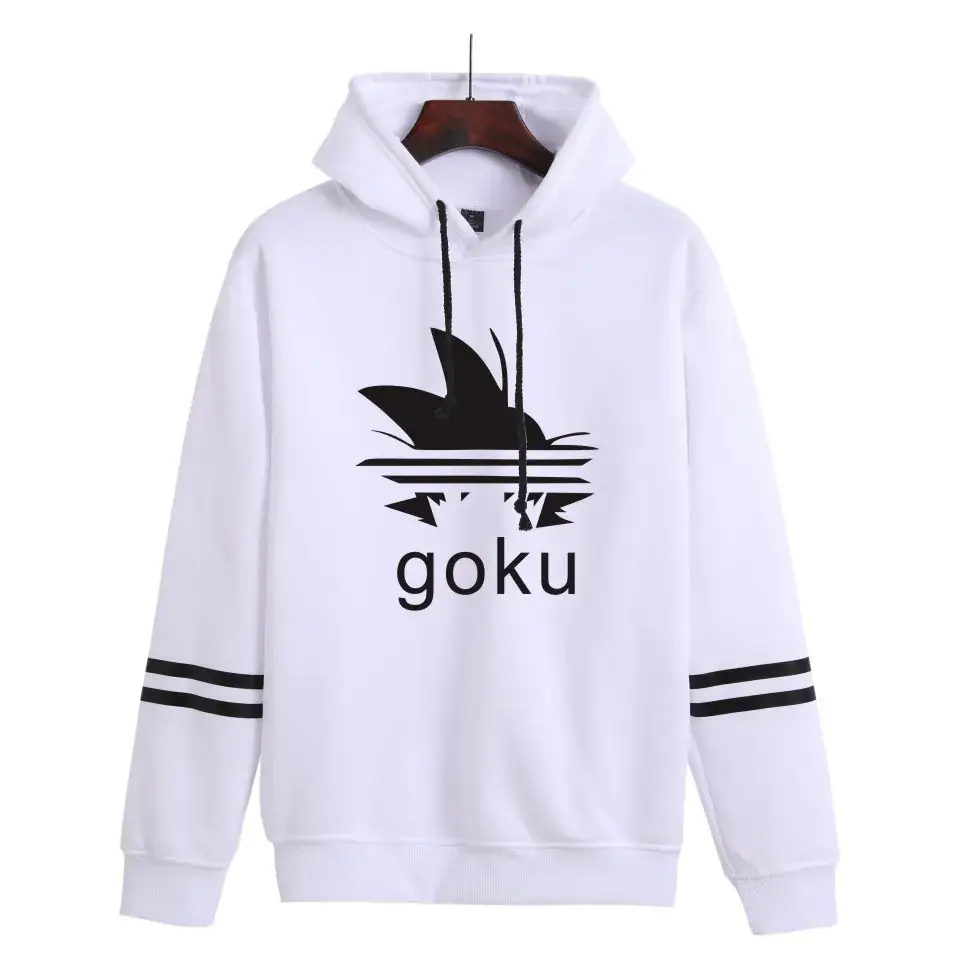 Saiyan Printed Hoodie for Men Women Black Casual Wear