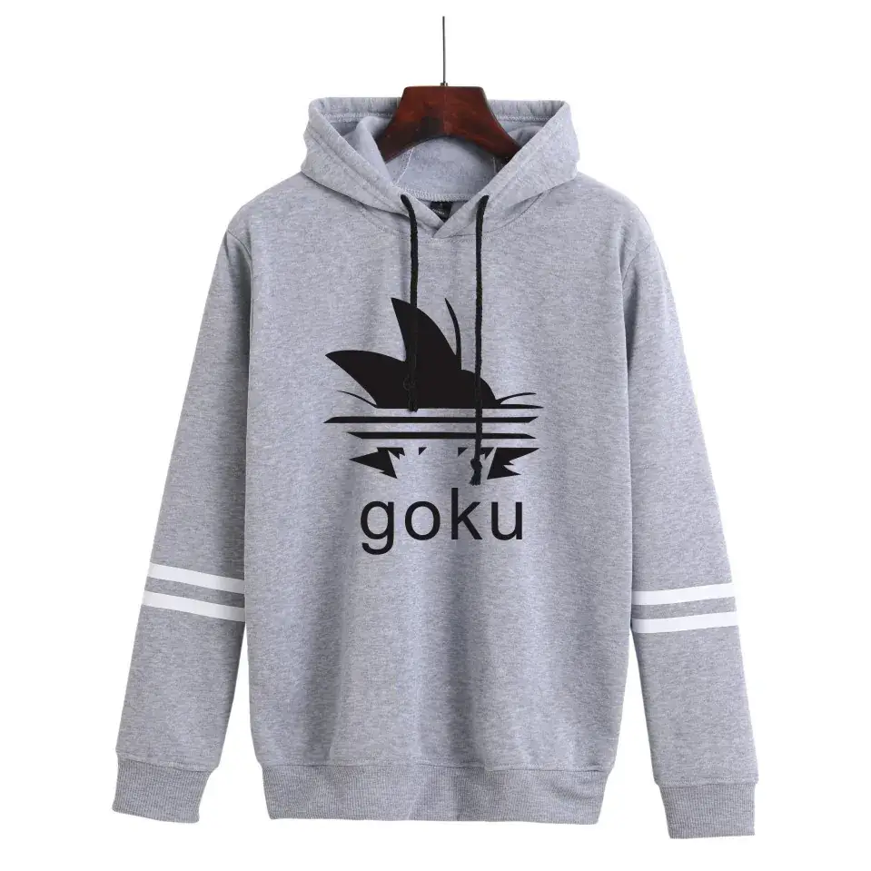 Saiyan Printed Hoodie for Men Women Black Casual Wear