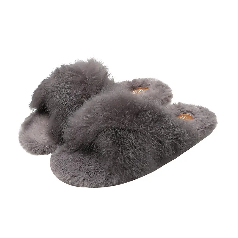 Women's 2022 Wool Faux Fur Slippers All Colors - Image 5