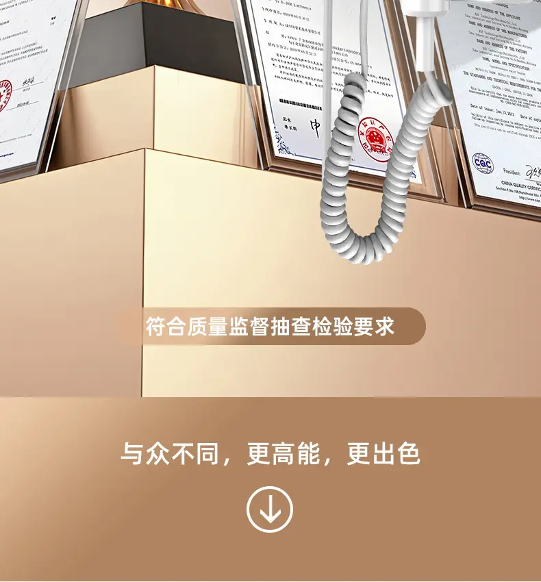 Cross-Border Hair Dryer with Hot Cold Punch for Home Hotel Use — feature 10