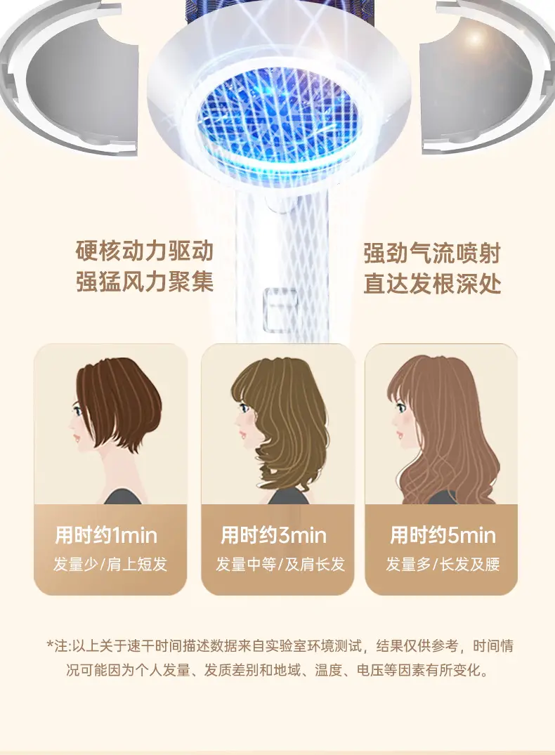 Cross-Border Hair Dryer with Hot Cold Punch for Home Hotel Use — feature 14