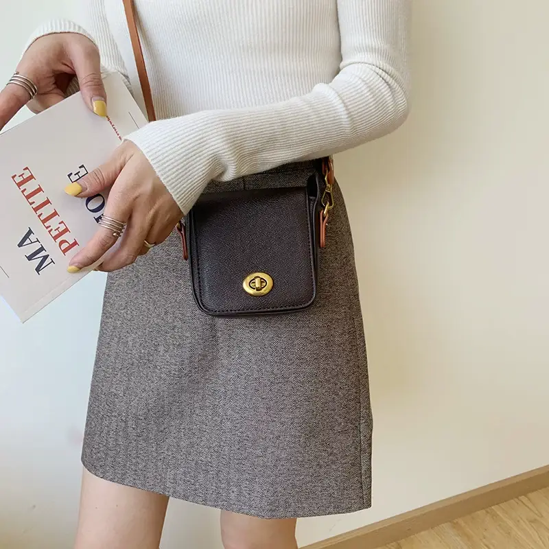 Korean Style Vintage Square Mini Bag for Women — feature 12