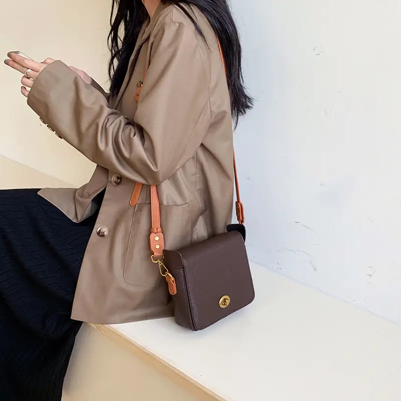 Korean Style Vintage Square Mini Bag for Women - Image 2