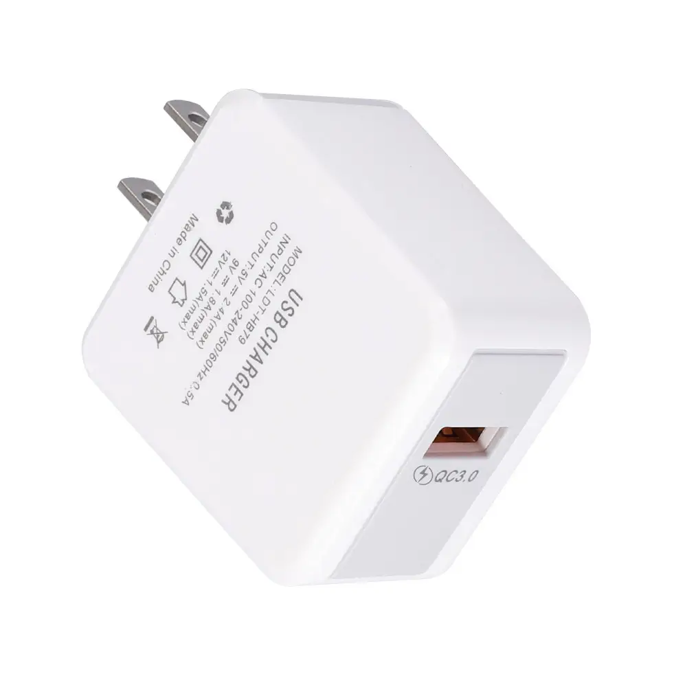 Single USB Fast Charger QC3.0 Travel Smart Phone - Image 3