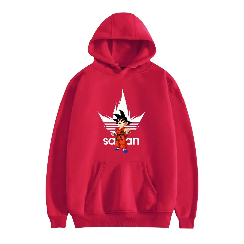 Red Dragon Ball Series Hoodie for Men Women - Image 6