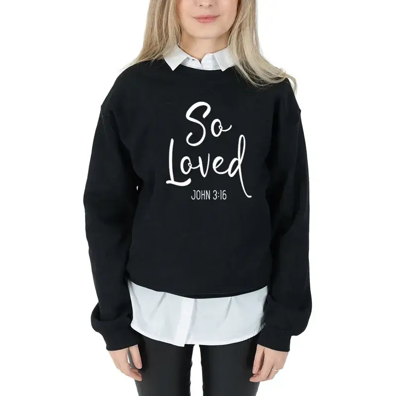So Loved John 36 Round Neck Sweater Grey - Image 2