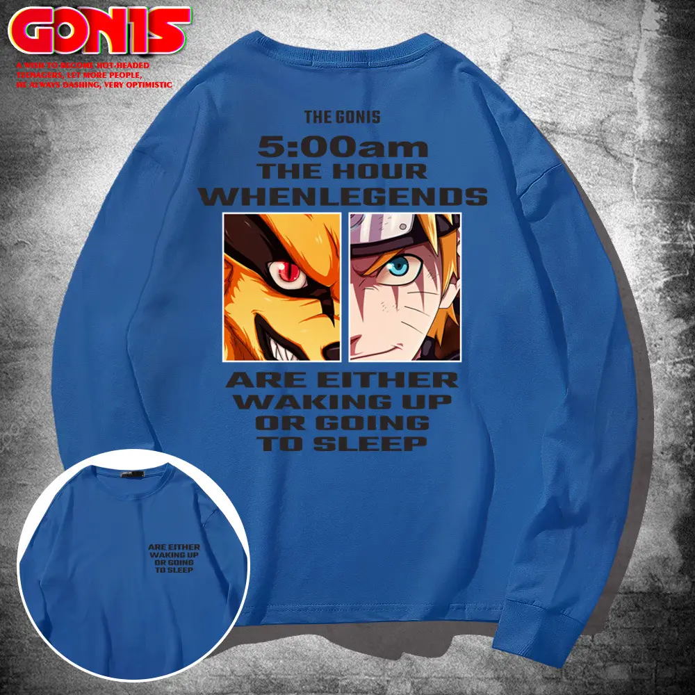 Naruto Whenge Legend T-Shirt Men Women Grey - Image 14