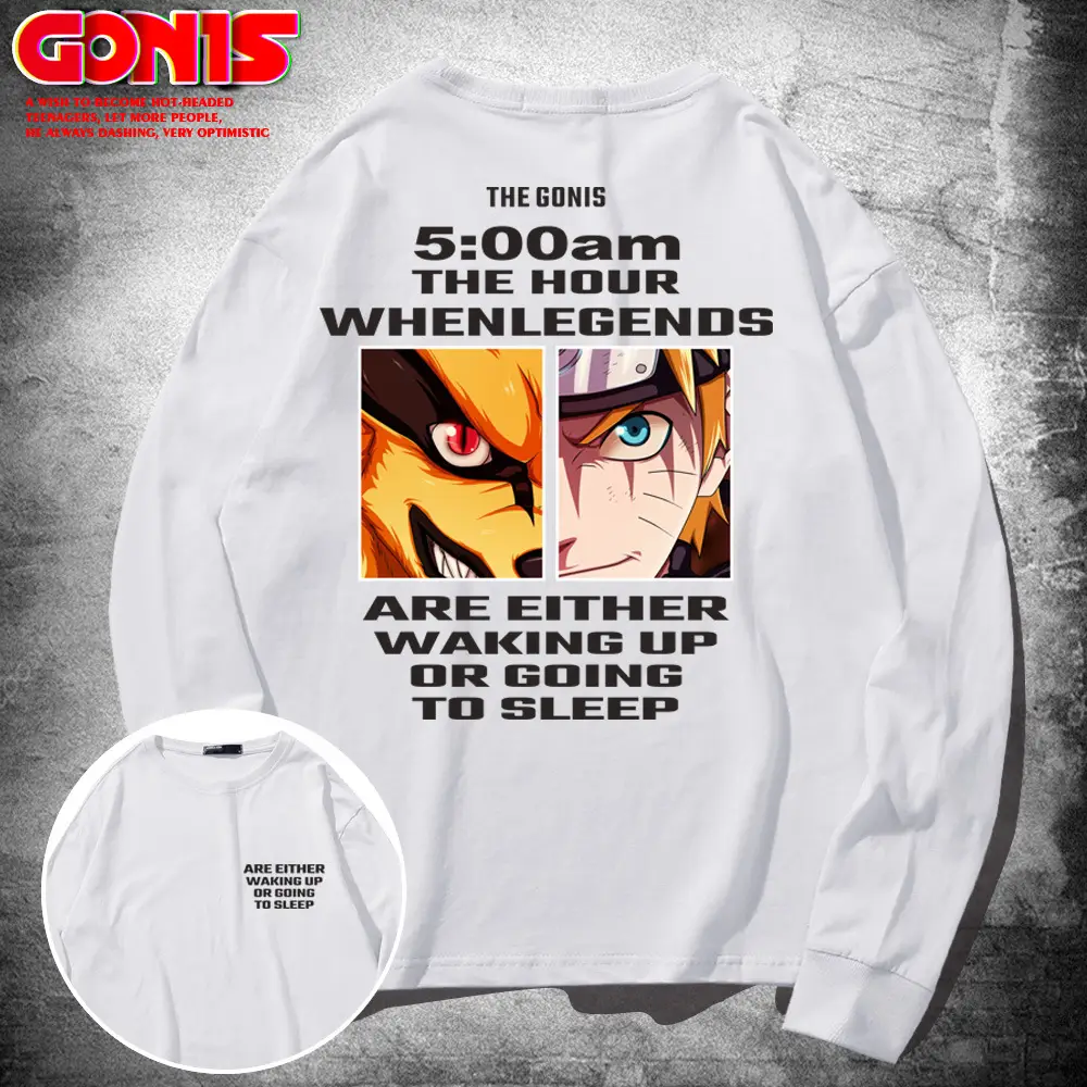 Naruto Whenge Legend T-Shirt Men Women Grey - Image 2