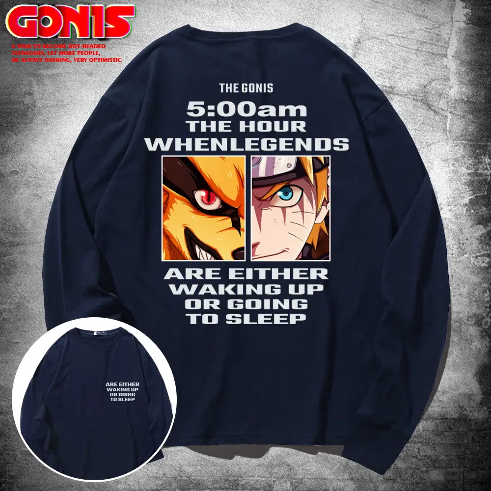 Naruto Whenge Legend T-Shirt Men Women Grey - Image 9