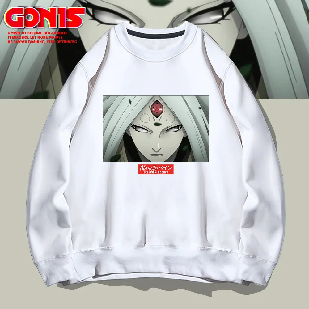 Naruto Anime Crewneck Sweatshirt Black Men Women