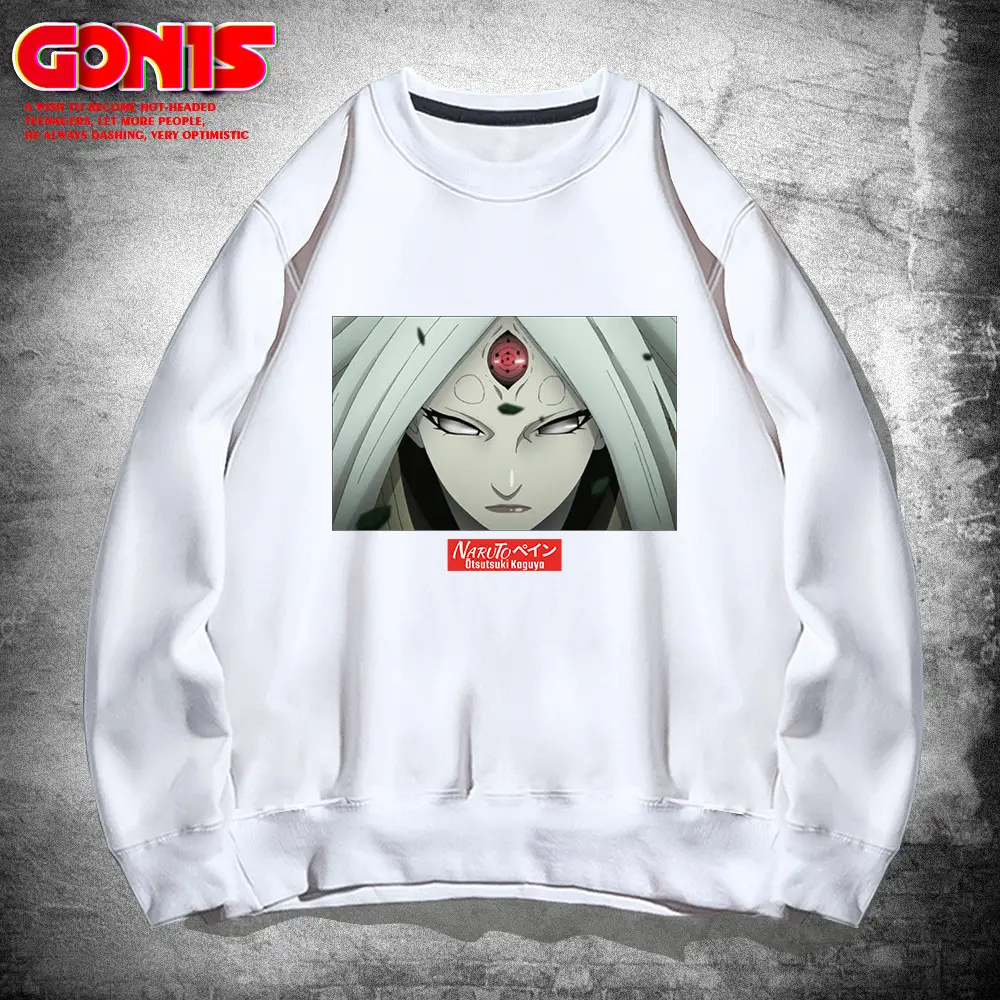 Naruto Anime Crewneck Sweatshirt Black Men Women