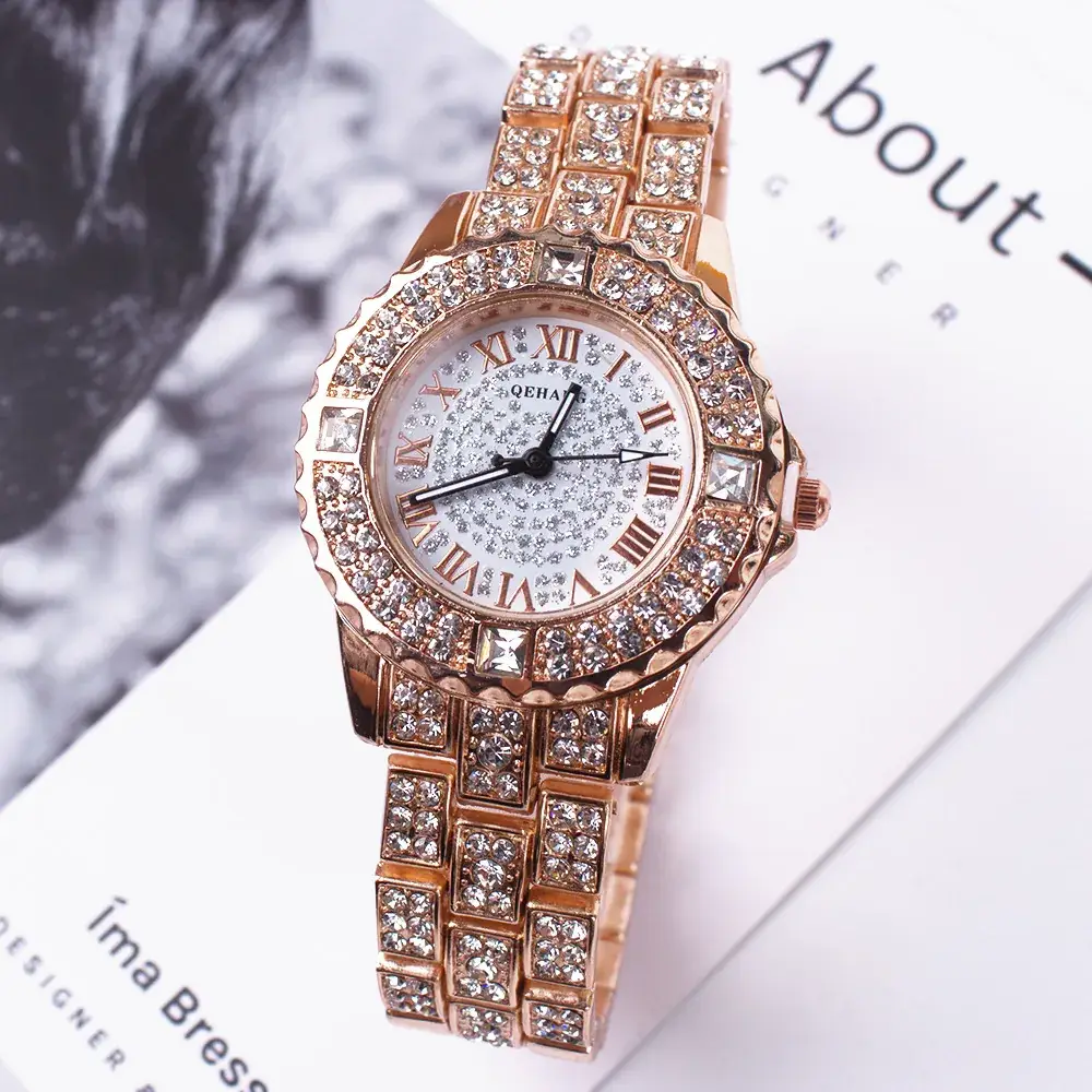 Women's Rhinestone European & American Fashion Watches - Image 4