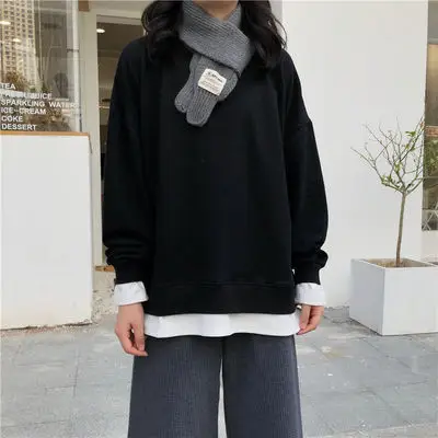 Women Fleece Sweatshirt Set Olive Green White Sneakers - Image 4