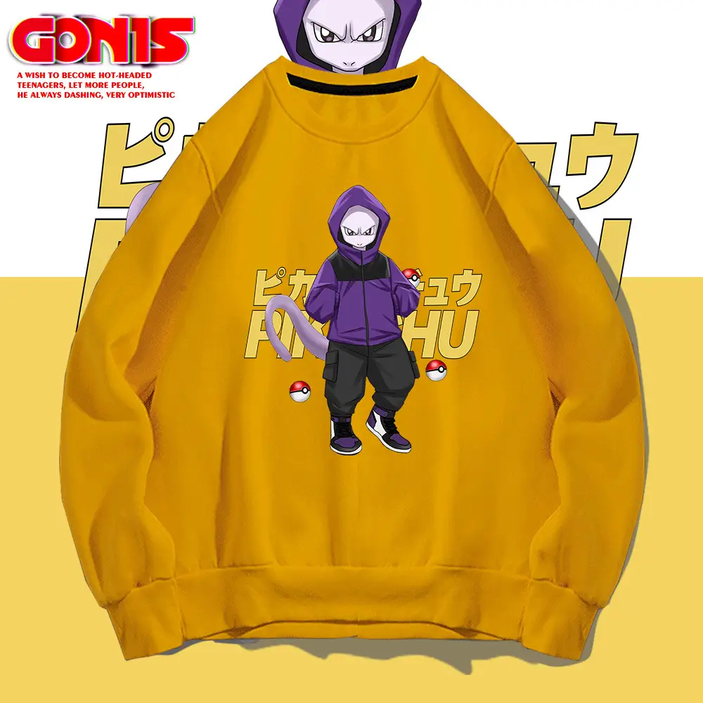 Pokémon Pikachu Crewneck Sweatshirt Blue - Image 12