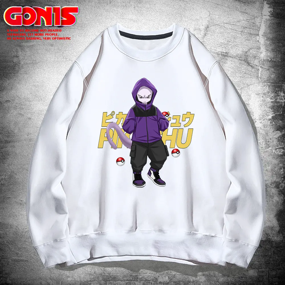 Pokémon Pikachu Crewneck Sweatshirt Blue - Image 2