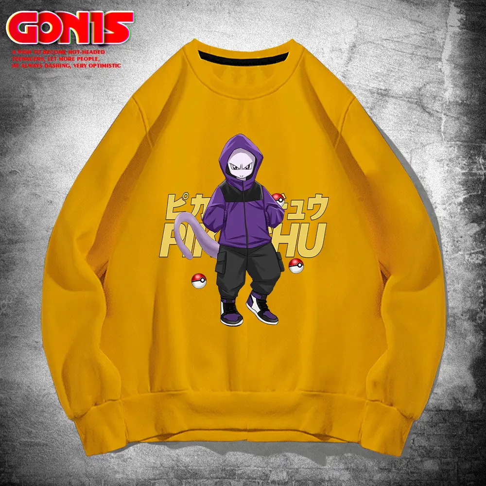 Pokémon Pikachu Crewneck Sweatshirt Blue - Image 3