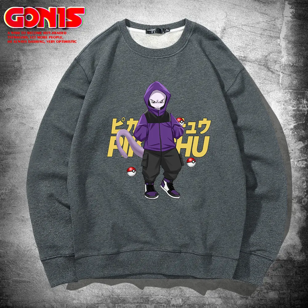 Pokémon Pikachu Crewneck Sweatshirt Blue - Image 8