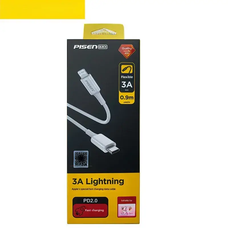 Pinsheng Type-C 60W Charging Cable for Apple iPhone 12 - Image 2