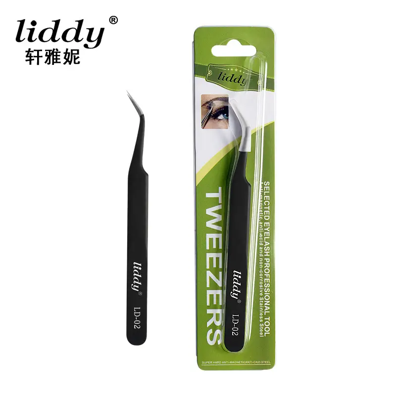 Liddy Eyelash Curler with Tweezers Stainless Steel - Image 2