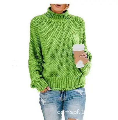 Women's Curved Knit Sweater Cream Yw1008 - Image 12